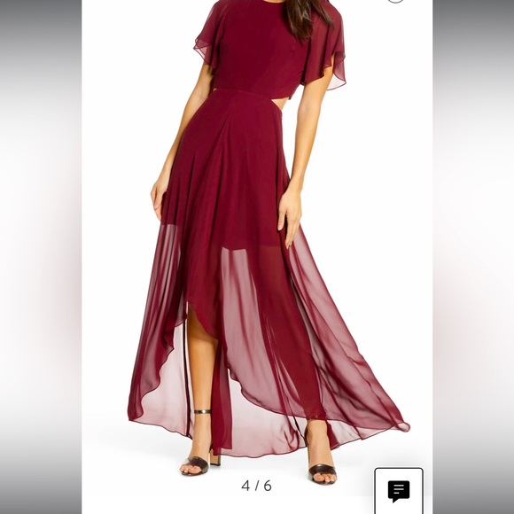 Ali & Jay Cutout Maxi Dress - New With Tags - Picture 1 of 7